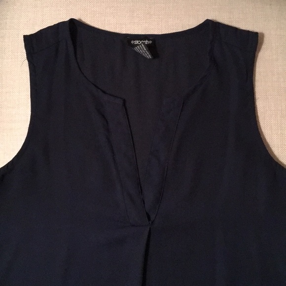 Navy blouse - Picture 3 of 3